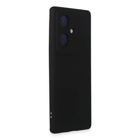 Vivo V29 Lite Kılıf Nano İçi Kadife Silikon - Siyah