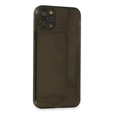 İphone 11 Pro Max Kılıf Fly Lens Silikon - Siyah
