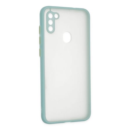 Samsung Galaxy A11 Kılıf Montreal Silikon Kapak - Turkuaz