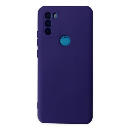 General Mobile Gm 21 Plus Kılıf Nano İçi Kadife Silikon - Mor