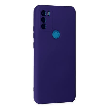 General Mobile Gm 21 Plus Kılıf Nano İçi Kadife Silikon - Mor