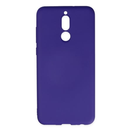 Mate 10 Lite Kılıf Nano İçi Kadife Silikon - Mor