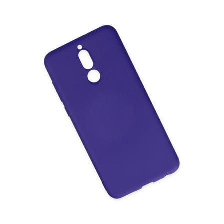Mate 10 Lite Kılıf Nano İçi Kadife Silikon - Mor