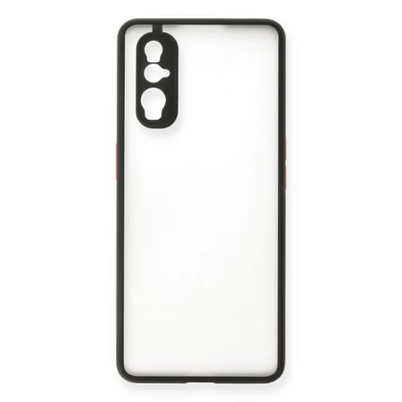 Oppo Find X2 Kılıf Montreal Silikon Kapak - Siyah