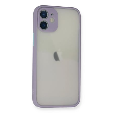 İphone 11 Pro Max Kılıf Montreal Silikon Kapak - Mor