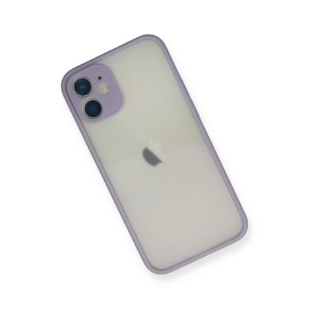 İphone 11 Pro Max Kılıf Montreal Silikon Kapak - Mor