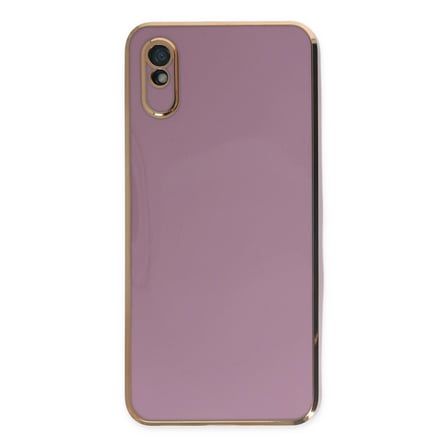 Redmi 9a Kılıf Volet Silikon - Mor