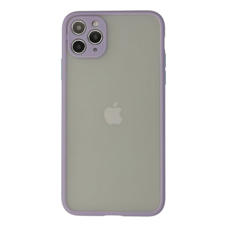 İphone 12 Pro Kılıf Montreal Silikon Kapak - Mor