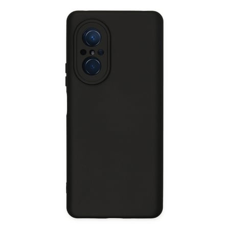 Nova 9 Se Kılıf Nano İçi Kadife Silikon - Siyah