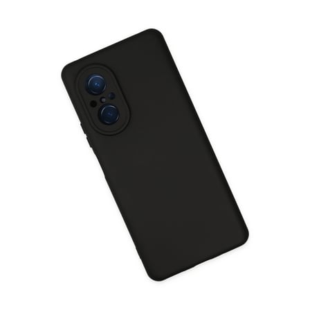 Nova 9 Se Kılıf Nano İçi Kadife Silikon - Siyah