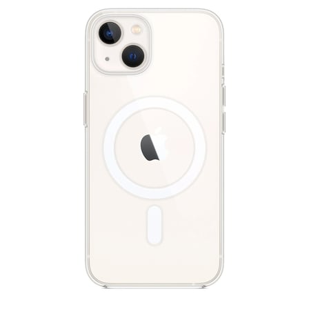 İphone 15 Plus Kılıf Magneticsafe Şeffaf Silikon - Şeffaf