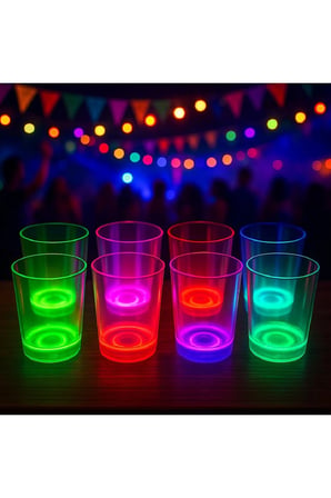 Partyglow Neon Mi Bardak 8.5 X 10.5 Cm