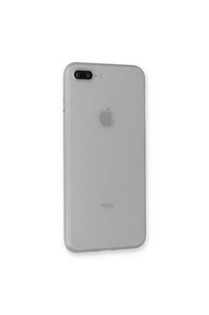 İphone 7 Plus Kılıf Pp Ultra İnce Kapak - Beyaz