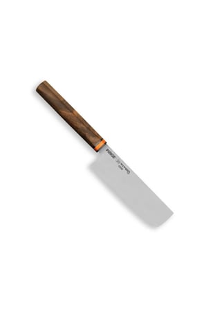 12106 Titan East Dilimleme Nakiri Şef Bıçağı 16 Cm - Ceviz Sap