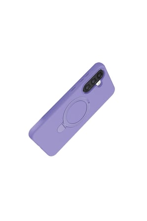 Samsung Galaxy A26 Regal Magsafe Standlı Kapak - Lila