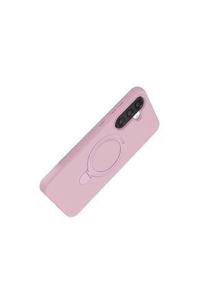 Samsung Galaxy A17 5g Regal Magsafe Standlı Kapak - Açık Pembe