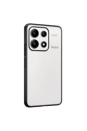Poco X6 Pro Kılıf Lensli Silikon - Siyah