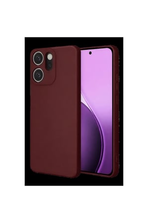 Oppo Reno 14f First Silikon - Bordo