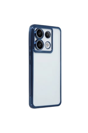 Redmi Note 13 Pro 5g Kılıf Lensli Silikon - Sierra Blue