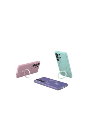 Samsung Galaxy S26 Ultra Regal Magsafe Standlı Kapak - Su Yeşili