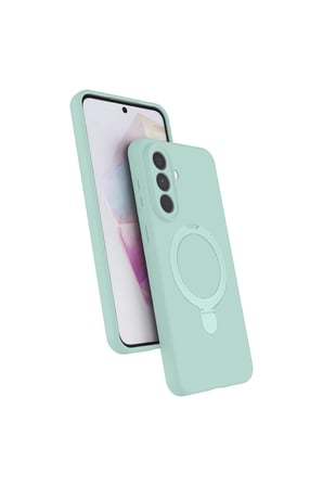 Samsung Galaxy A57 5g Regal Magsafe Standlı Kapak - Su Yeşili