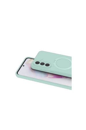 Samsung Galaxy A57 5g Regal Magsafe Standlı Kapak - Su Yeşili
