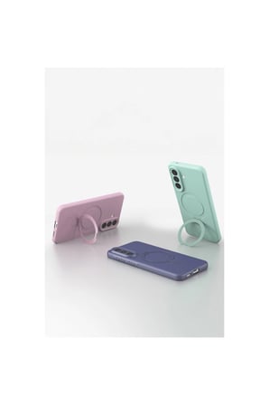 Samsung Galaxy A57 5g Regal Magsafe Standlı Kapak - Su Yeşili