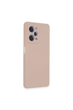 Redmi Note 12 Pro 5g Kılıf Nano İçi Kadife Silikon - Pudra