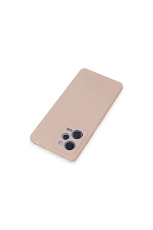 Redmi Note 12 Pro 5g Kılıf Nano İçi Kadife Silikon - Pudra