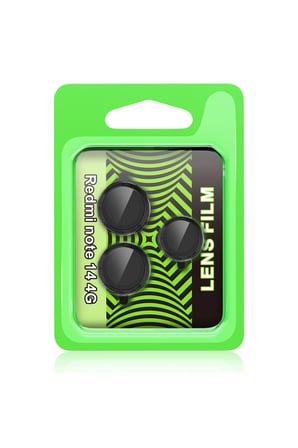 Redmi Note 14 4g Raze Metal Kamera Lens - Siyah