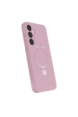 Samsung Galaxy A16 5g Regal Magsafe Standlı Kapak - Açık Pembe