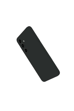 Samsung Galaxy S25 Plus Kılıf Nano İçi Kadife Silikon - Siyah