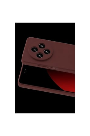 Redmi 14c Kılıf First Silikon - Bordo