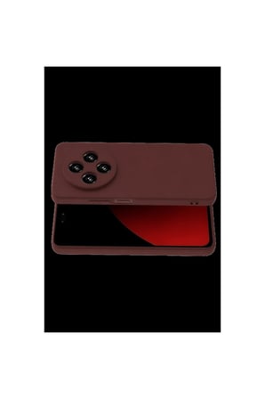 Redmi 14c Kılıf First Silikon - Bordo