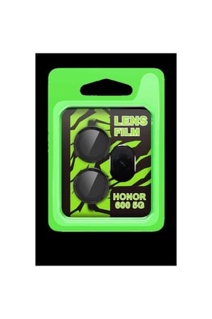 Honor 600 Raze Metal Kamera Lens - Siyah