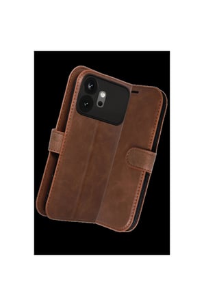 Honor 600 Trend S Plus Kapaklı Kılıf - Taba