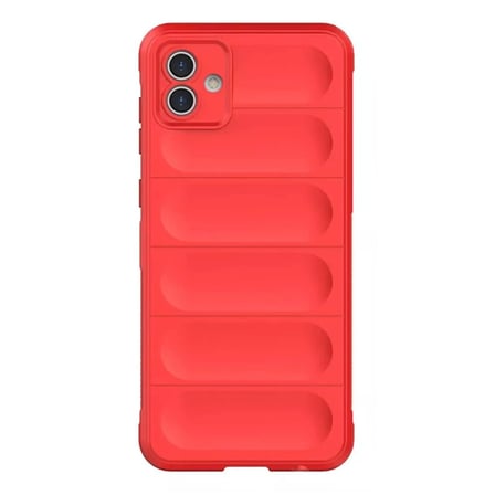 Samsung Uyumlu Galaxy A05 Kılıf Optimum Silikon - Kırmızı