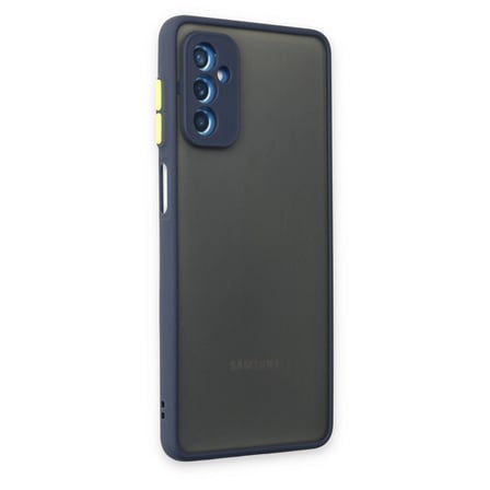 Samsung Galaxy M52 5g Kılıf Montreal Silikon Kapak - Lacivert