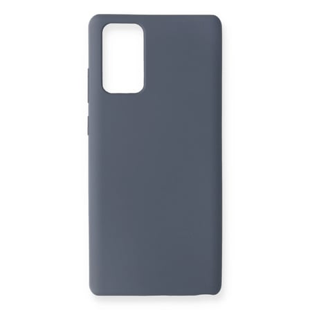 Samsung Uyumlu Galaxy Note 20 Kılıf Nano İçi Kadife Silikon - Gri