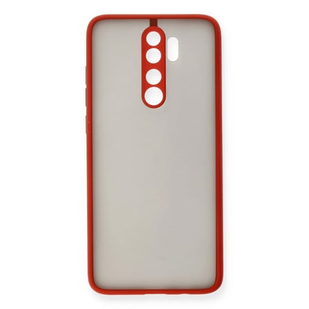 Redmi Note 8 Pro Kılıf Montreal Silikon Kapak - Kırmızı