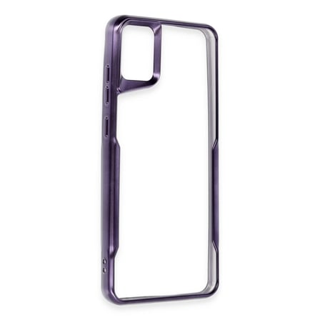 Samsung Galaxy A05 Kılıf Boyi Silikon Kapak - Derin Mor