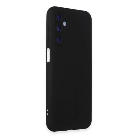 Samsung Uyumlu Galaxy M34 5g Kılıf Nano İçi Kadife Silikon - Siyah