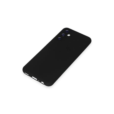 Samsung Uyumlu Galaxy M34 5g Kılıf Nano İçi Kadife Silikon - Siyah