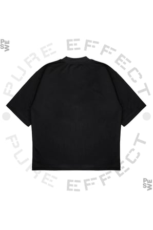 Unisex Oversize Raider Logo Baskılı Boxy Fit Kalın Kumaşlı T-shirt