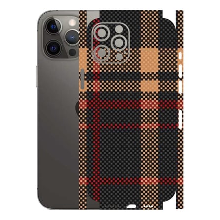 Kapps Iphone 12 Pro Max ile Uyumlu Rainbow Serisi Premium Arka Kapak Kaplama(Kenarlar Yoktur!)