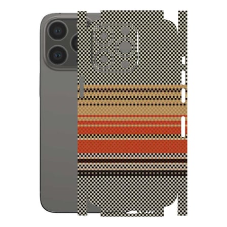 Kapps Iphone 13 Pro ile Uyumlu Rainbow Serisi Premium Arka Kapak Kaplama(Kenarlar Yoktur!)