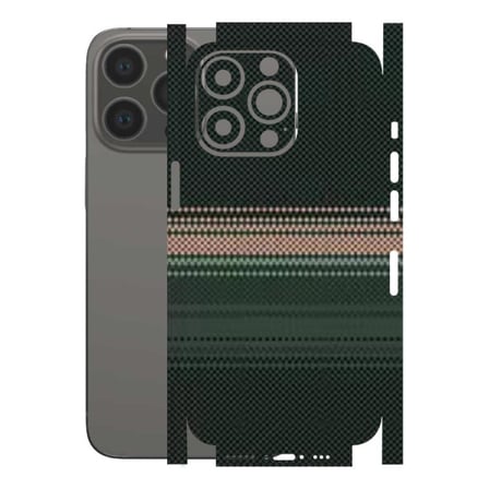 Kapps Iphone 13 Pro ile Uyumlu Rainbow Serisi Premium Arka Kapak Kaplama(Kenarlar Yoktur!)