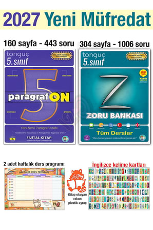 5. Sınıf 2027 ParagrafONS Tüm Dersler Zoru Soru Bankası