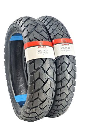 RALCO TYRES 130/70-17 VE 100/90-17 TAKIM TL (TUBELESS - DUBLEKS) MOTOSİKLET LASTİĞİ