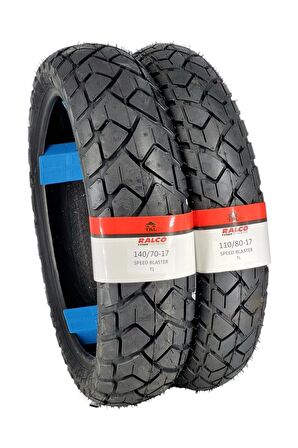 RALCO TYRES NK 250 LASTİK TAKIMI 140/70-17 VE110/80-17 TL (TUBELESS - DUBLEKS) MOTOSİKLET LASTİĞİ